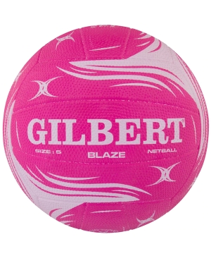 Gilbert Blaze Match Netball - Hot Pink